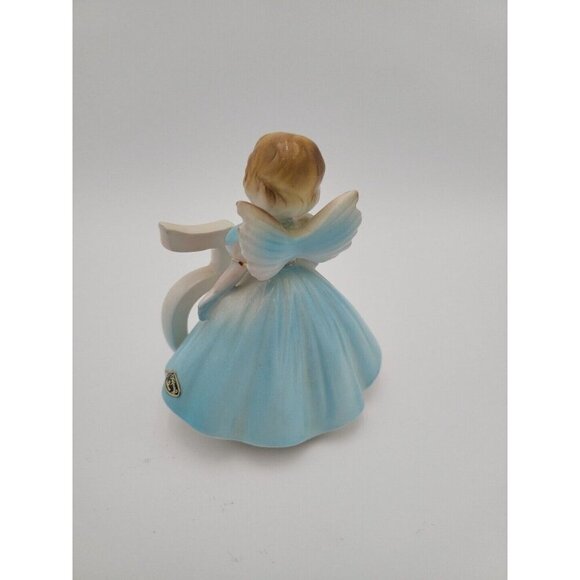 Josef Original 5th Birthday Angel Figurine Vintage w Original Tags And Sticker - Picture 3 of 16
